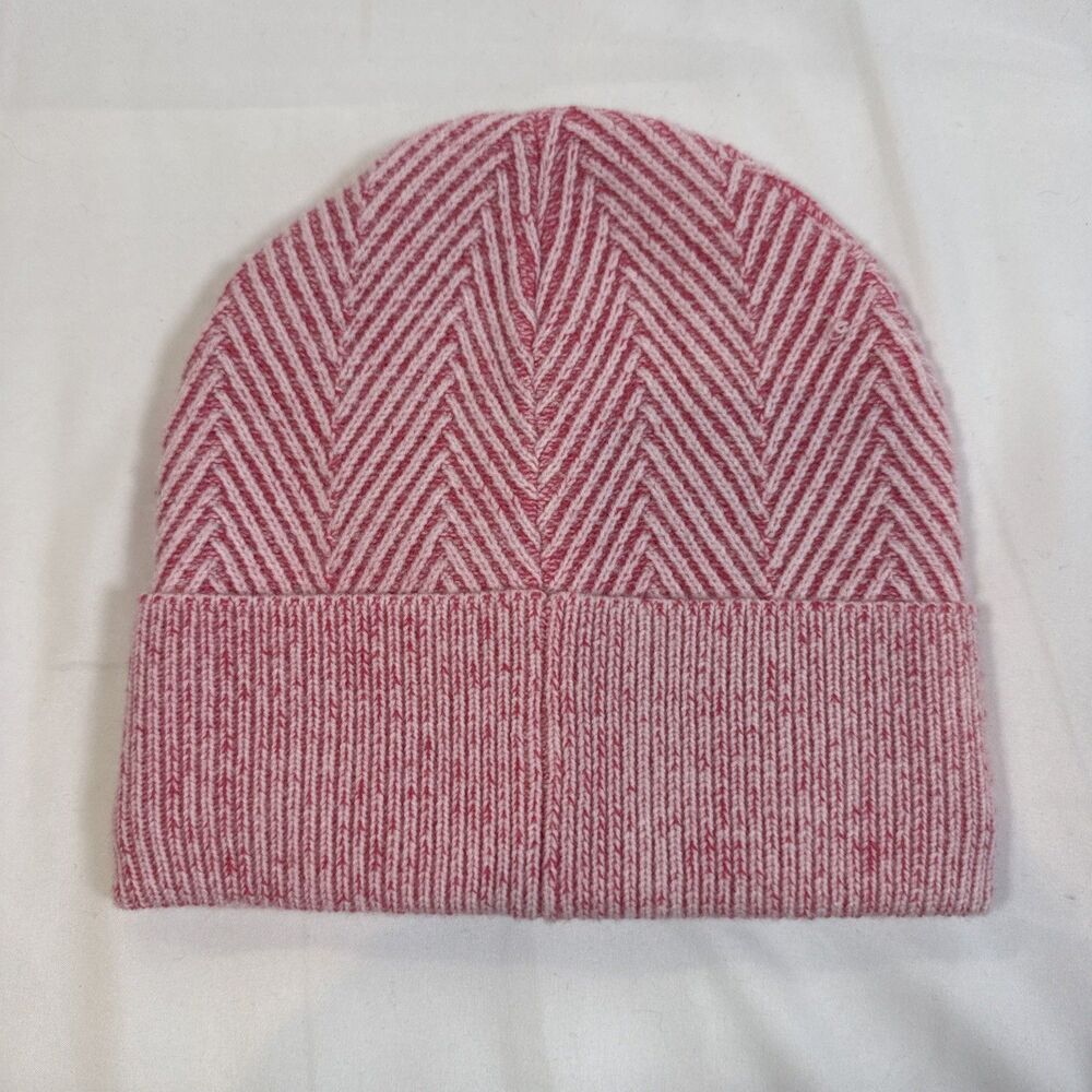 All In Motion Girls Fleece Lined Cuffed Winter Bennie Cap Color Pink One Size